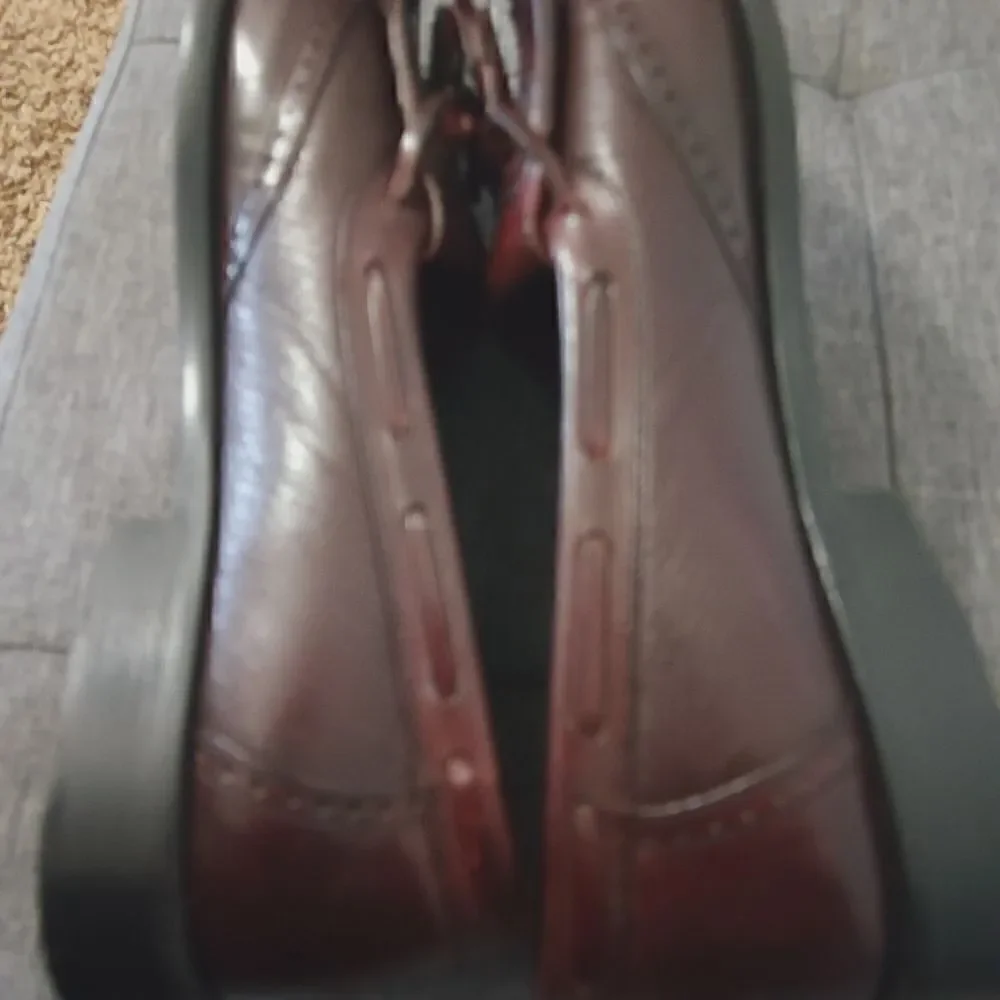 Johnston & Murphy Mens SZ 8.5M Loafer Tassle Wingtip